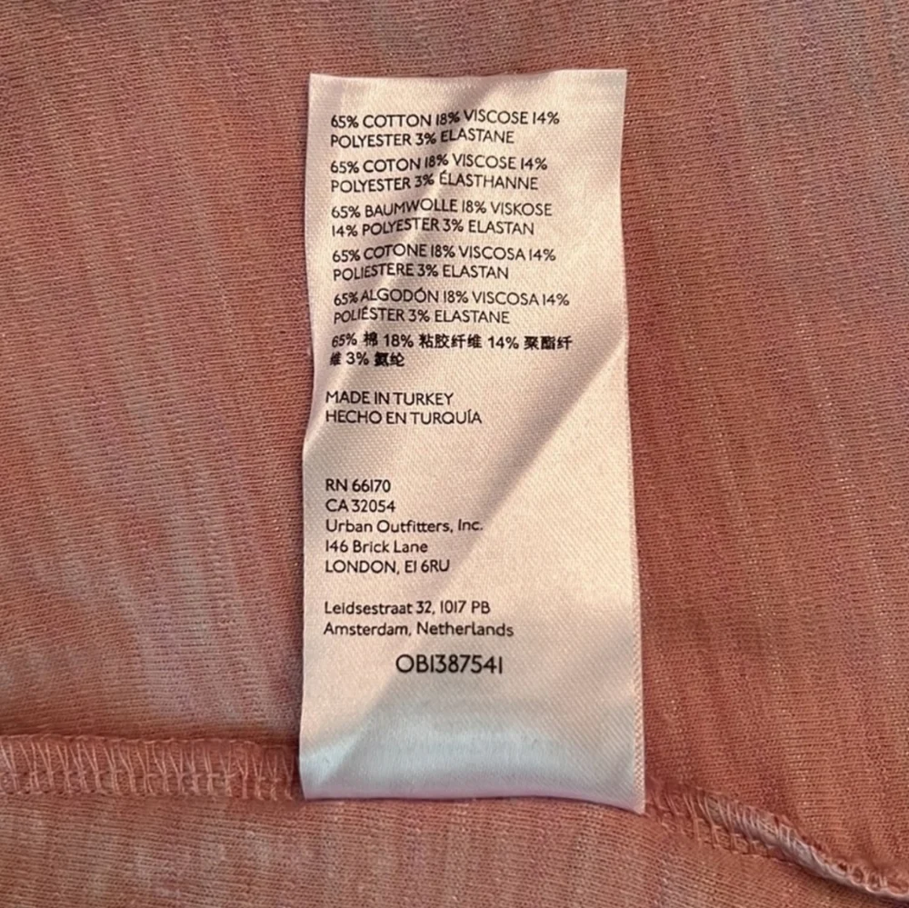 Free People MD Camden Mini Skirt Pink Ribbed Velvet NWOT #M28 - Picture 9 of 10